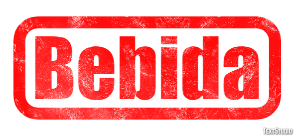 Bebida Efeito do texto