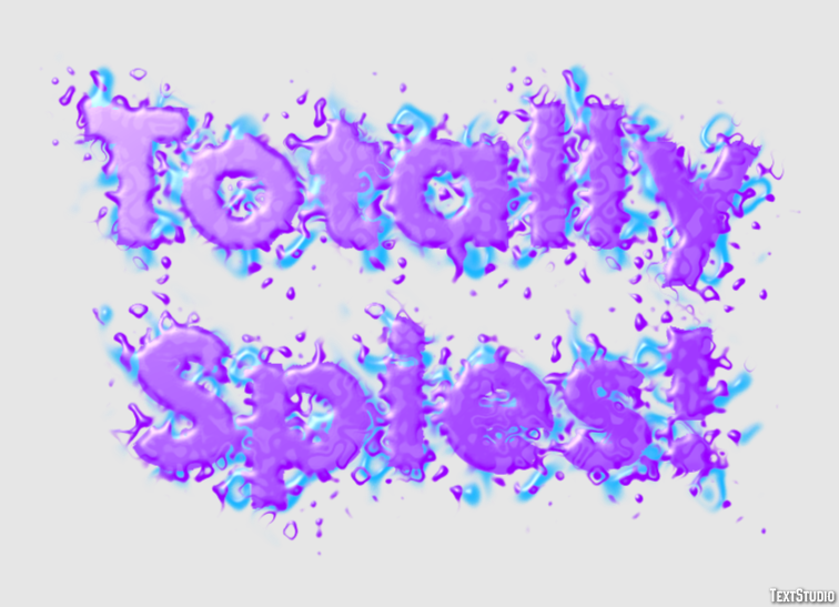 Totally Spies! Efeito de texto