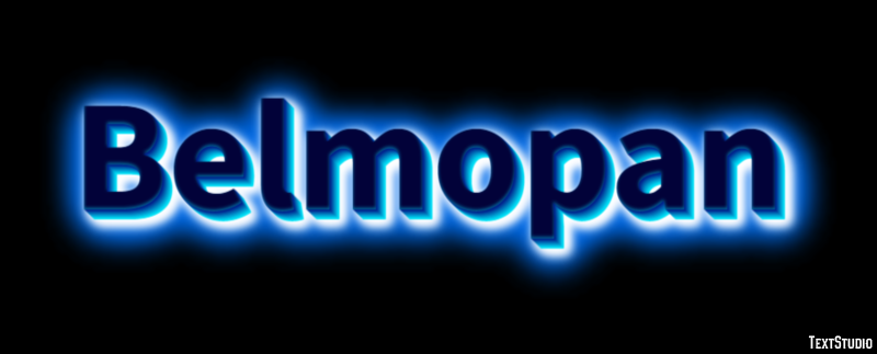 Belmopan Efekt tekstowy
