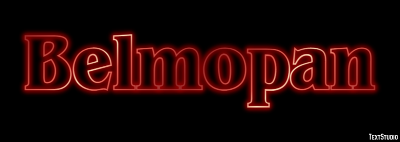 Belmopan Efekt tekstowy