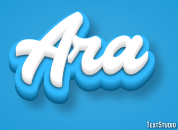 Ara Text effect