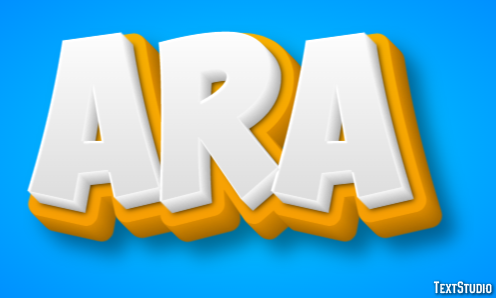Ara Text effect