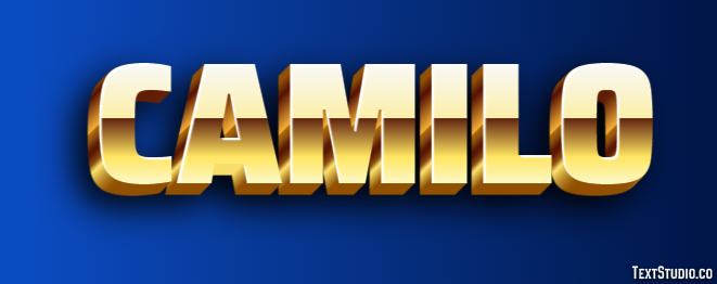 Camilo Text Effect