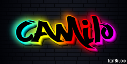 Camilo Text Effect