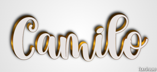 Camilo Text Effect
