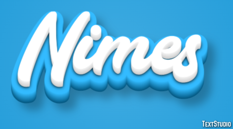 Nimes Text Effect
