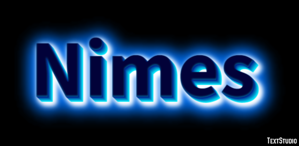 Nimes Effet de Texte