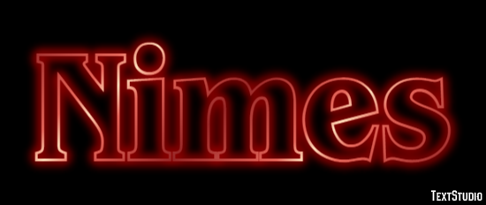 Nimes Text Effect