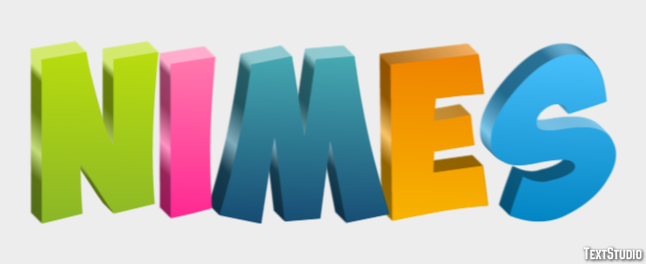 Nimes Text Effect