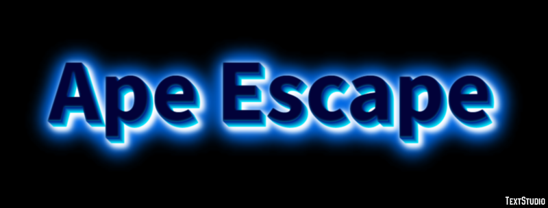 Ape Escape Effetto testo