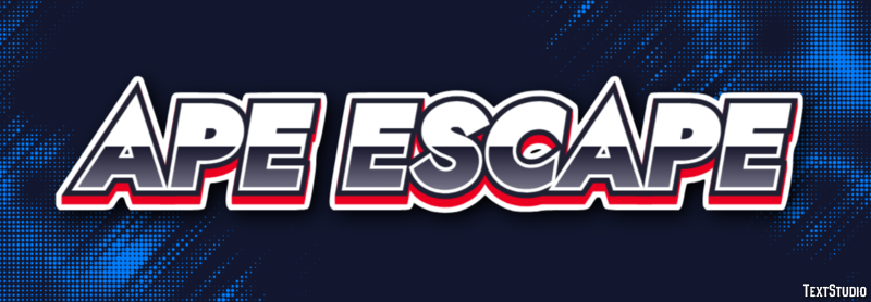 Ape Escape Effetto testo