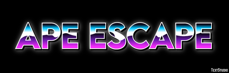 Ape Escape Effetto testo