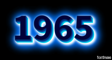 1965 Text Effect