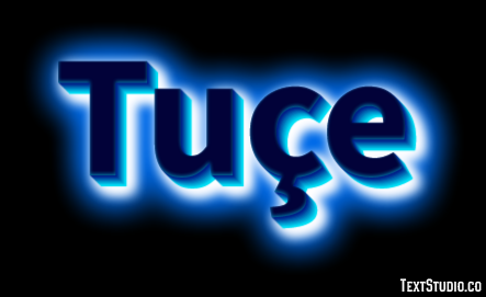 Tuçe Efeito de texto