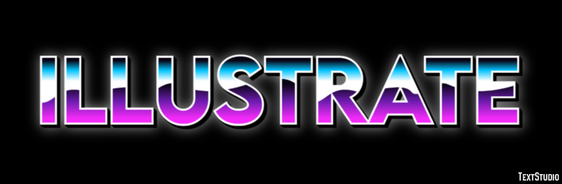 Illustrate Effet de Texte