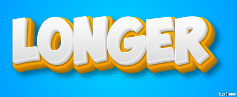 Longer Texteffekt
