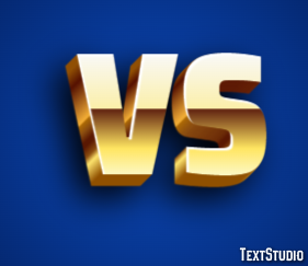 Vs Efecto de Texto