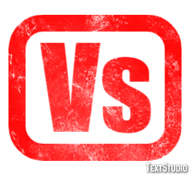 Vs Text effect