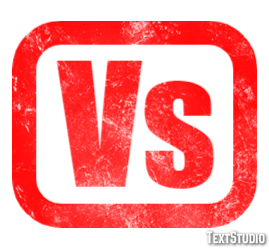 Vs Efecto de Texto