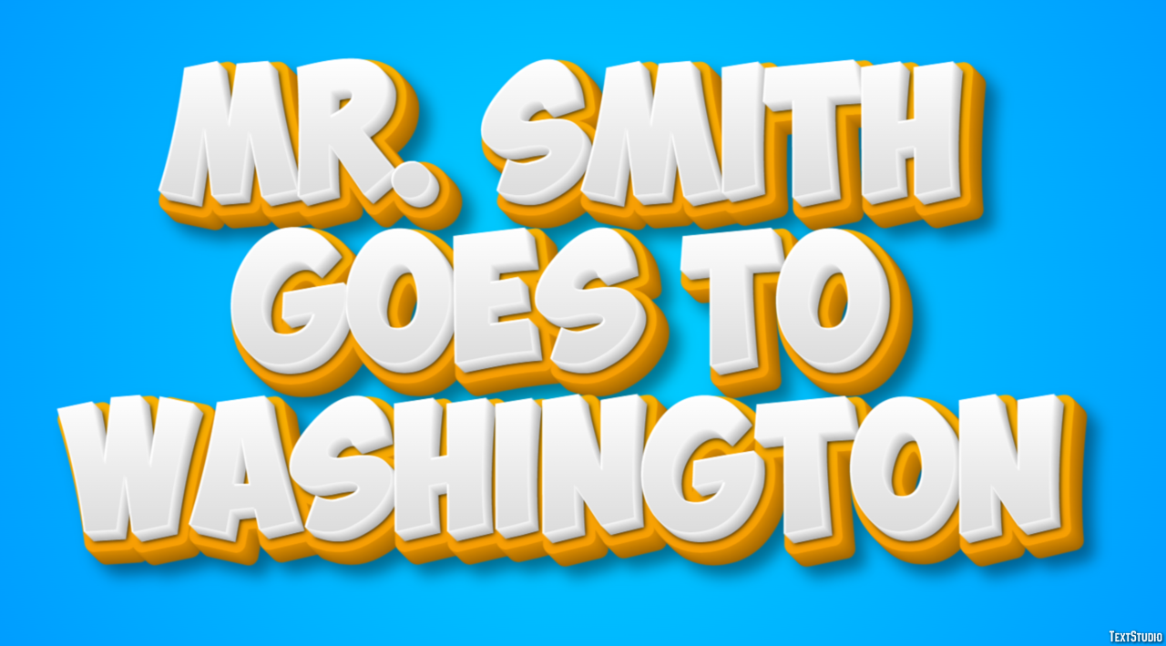 Mr. Smith Goes to Washington Эффект текста