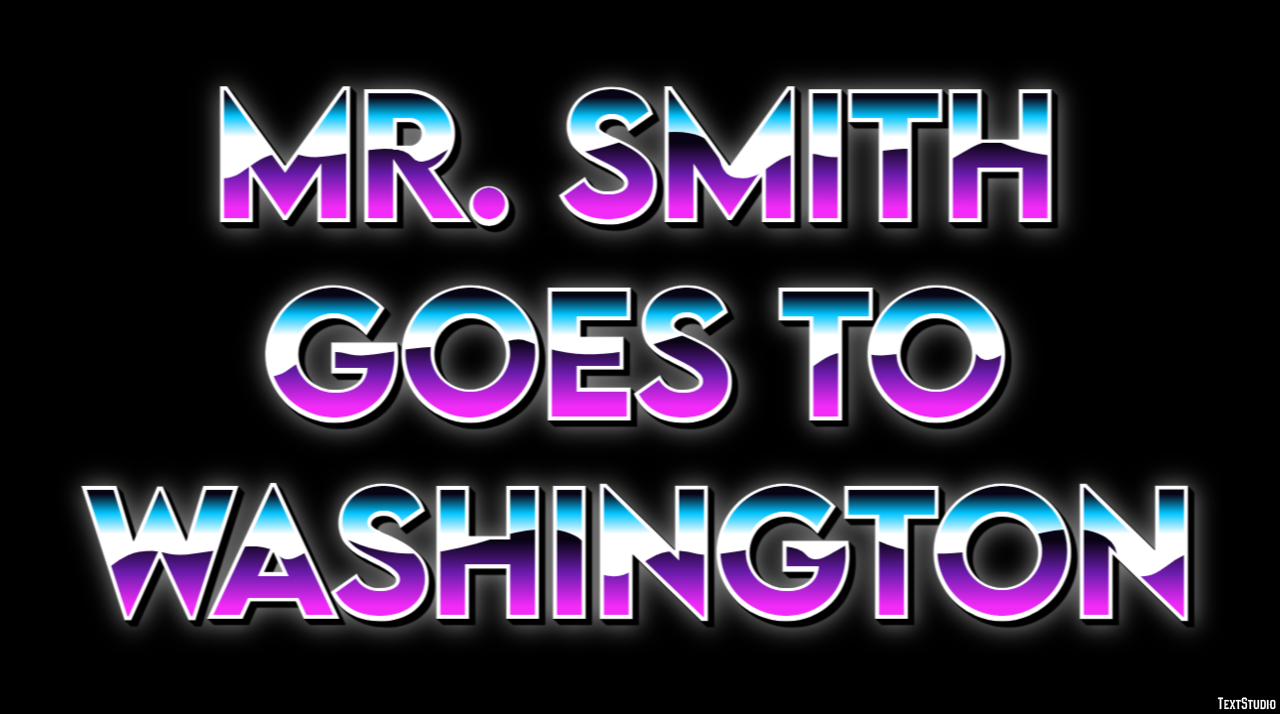 Mr. Smith Goes to Washington Efeito de texto