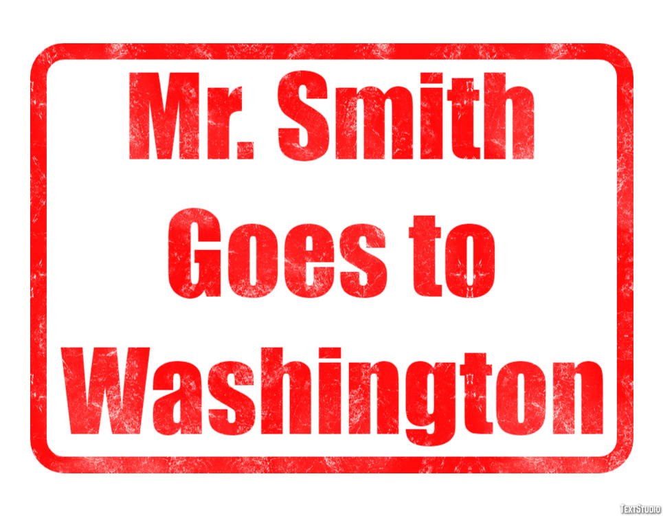 Mr. Smith Goes to Washington Efeito de texto