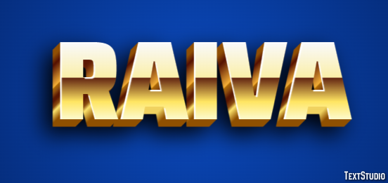 Raiva Effetto testo