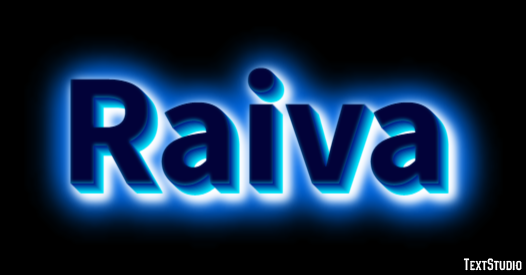 Raiva Effetto testo
