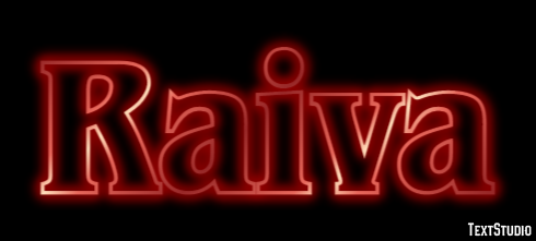 Raiva Effetto testo