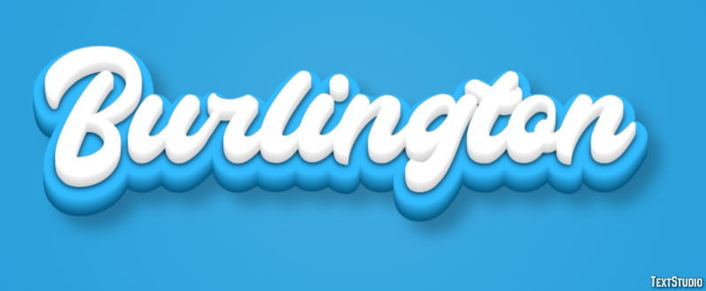 Burlington Efekt tekstowy