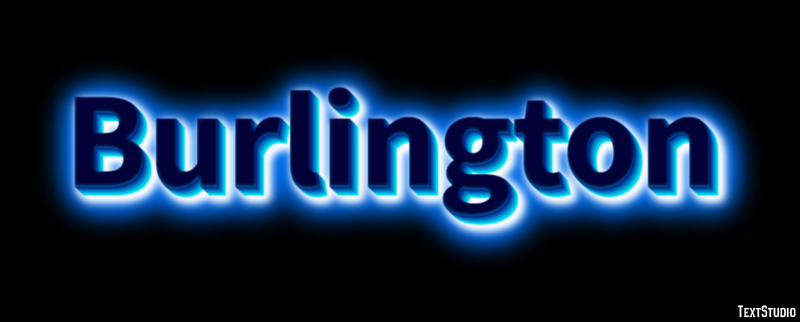 Burlington Efecto de Texto