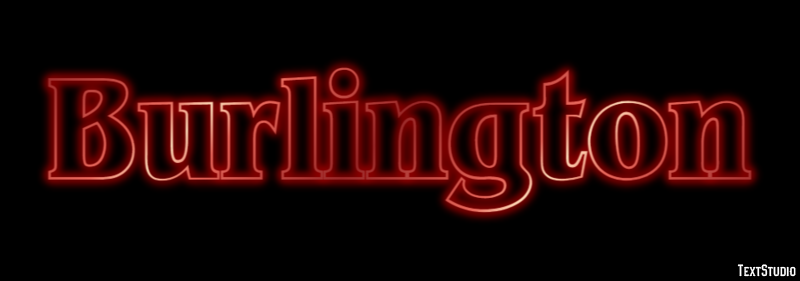 Burlington Efekt tekstowy
