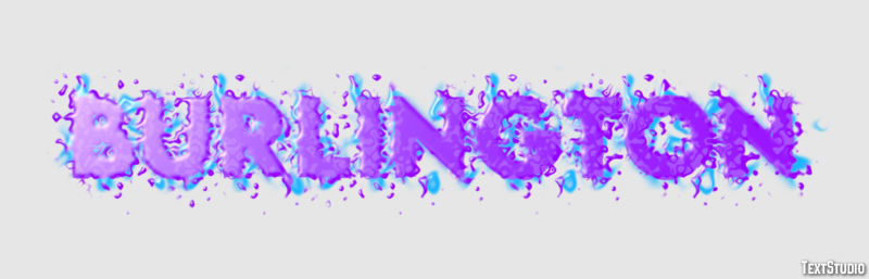 Burlington Efecto de Texto