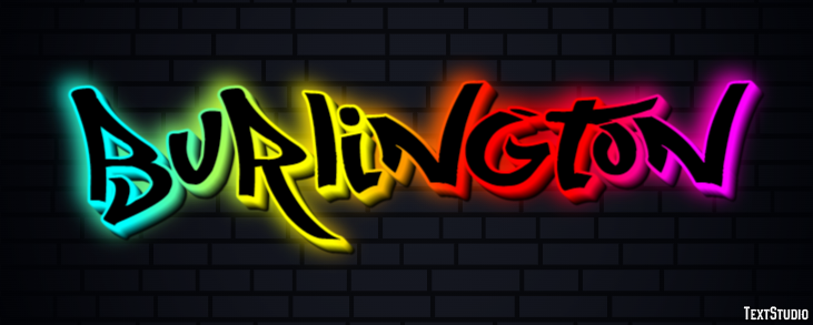 Burlington Efecto de Texto