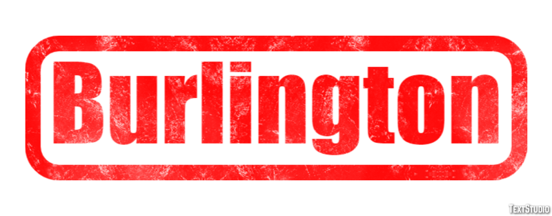 Burlington Efekt tekstowy