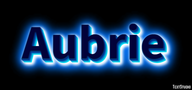 Aubrie Effet de Texte