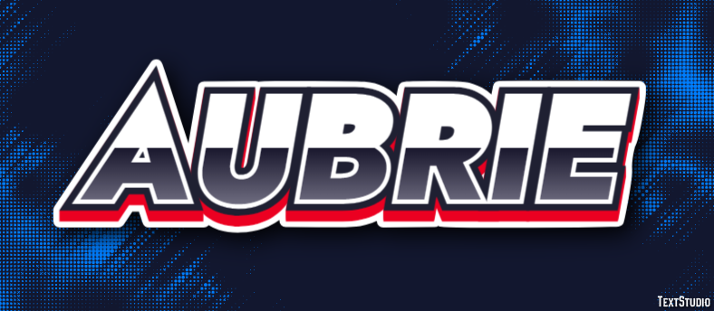Aubrie Text Effect