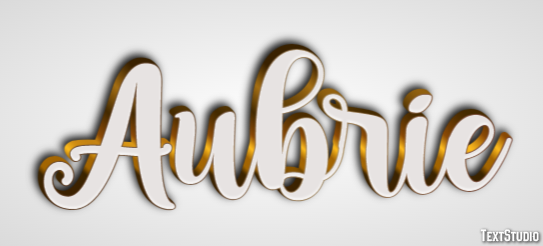 Aubrie Effet de Texte