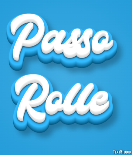 Passo Rolle Efekt tekstowy