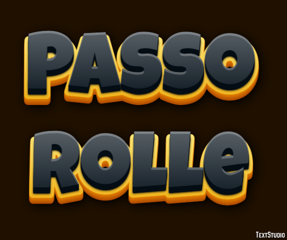 Passo Rolle Efekt tekstowy