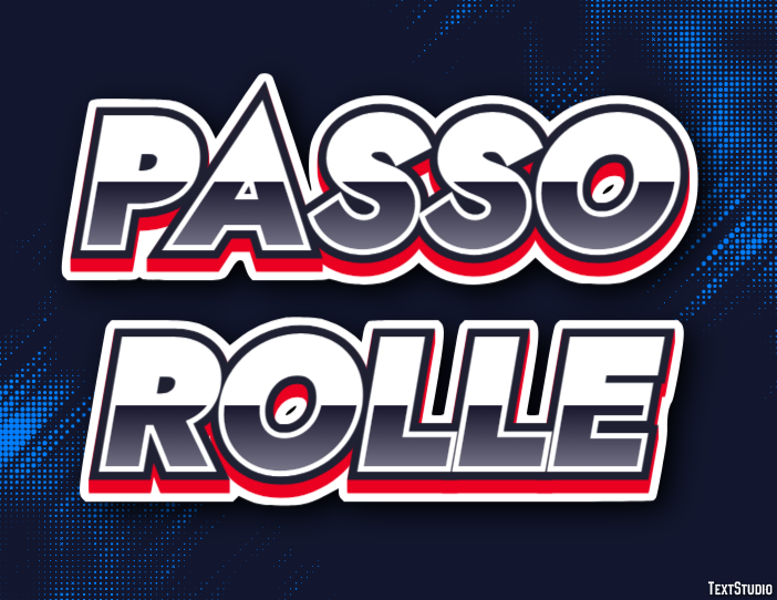 Passo Rolle Efekt tekstowy