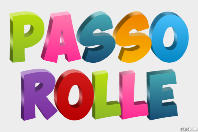 Passo Rolle Efekt tekstowy