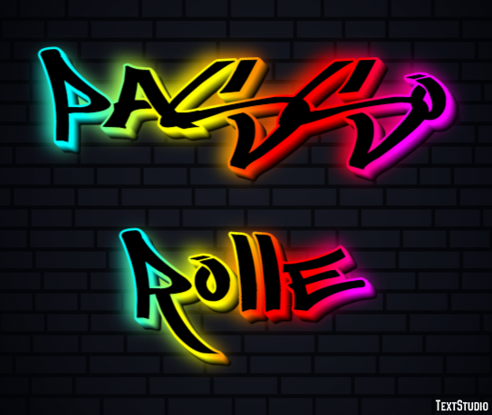 Passo Rolle Efekt tekstowy