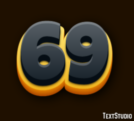 69 Efekt tekstowy