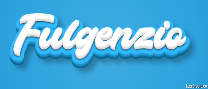 Fulgenzio Effetto testo