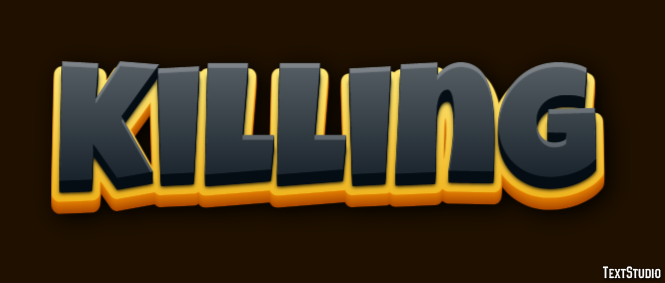 Killing Texteffekt