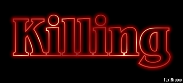 Killing Text Effect