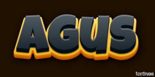 Agus Эффект текста