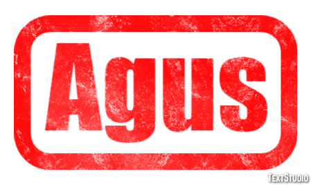 Agus Эффект текста