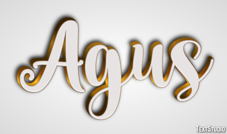 Agus Effet de texte